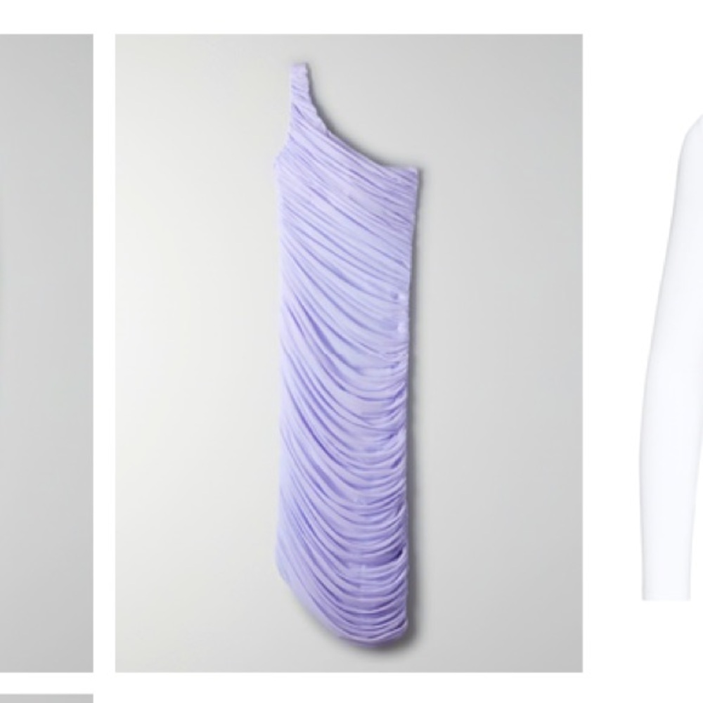 Aritzia (Babaton) One Shoulder Dress in Lavender